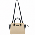 Bolso Classic Mini Piel Beige/Negro