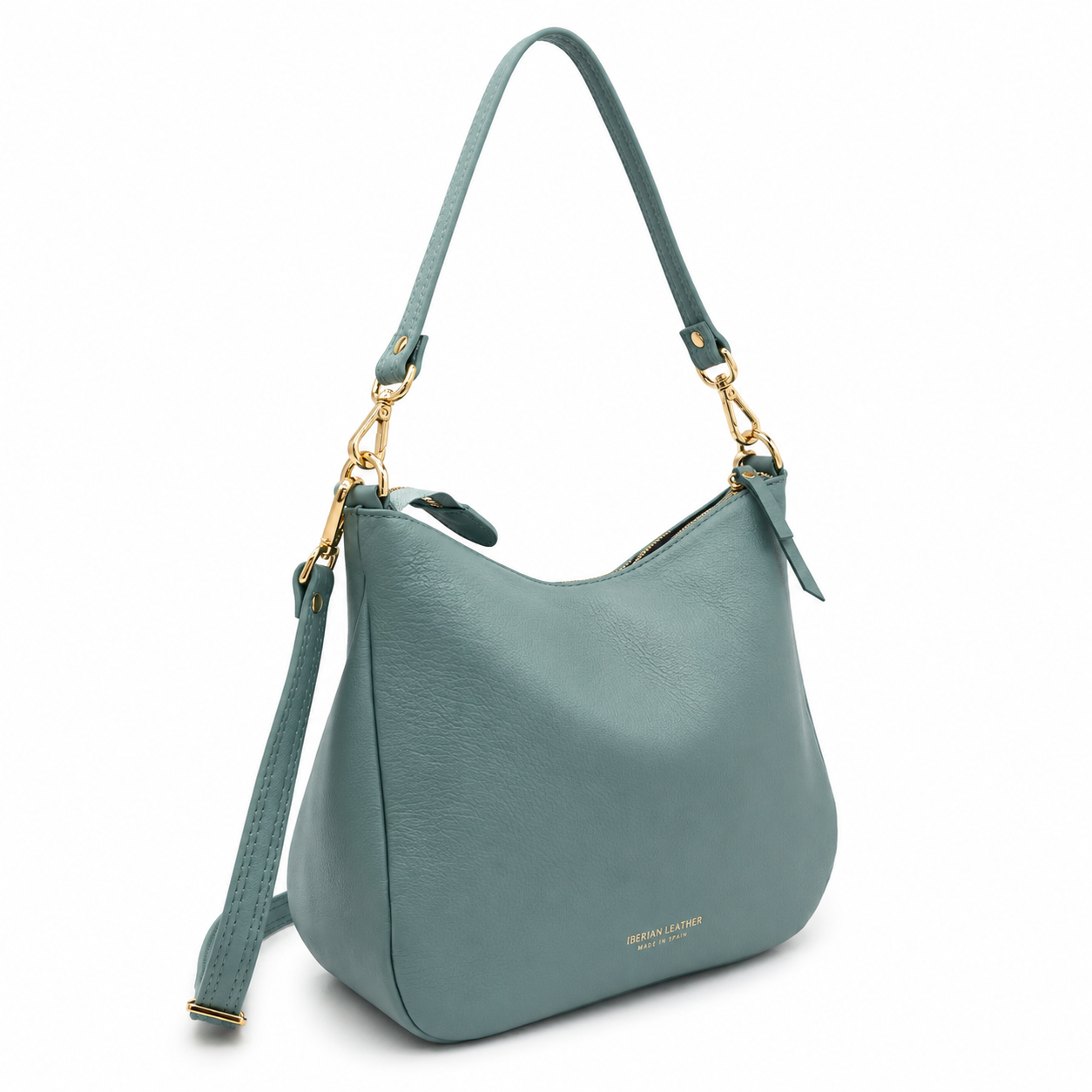Bolso CUBE Piel Verde Soft