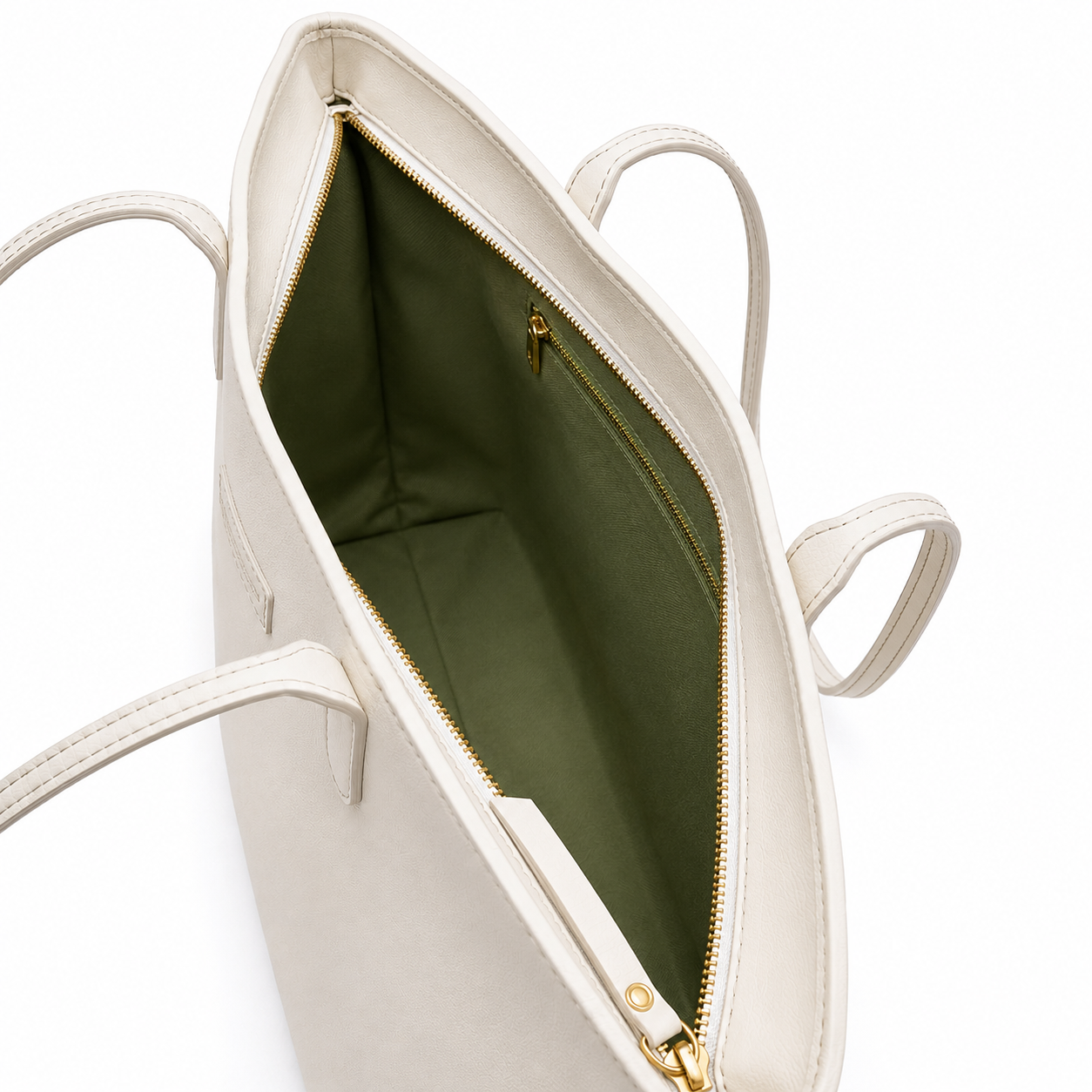 Bolso SHOPPER Piel Cream