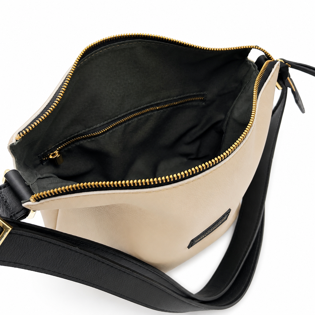 Bolso New Easy Way Black/Cream