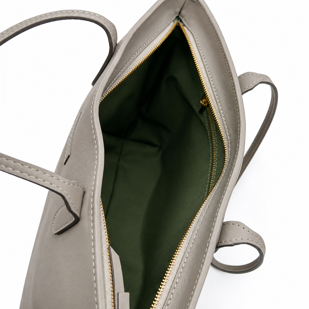 Bolso SHOPPER Piel Taupe