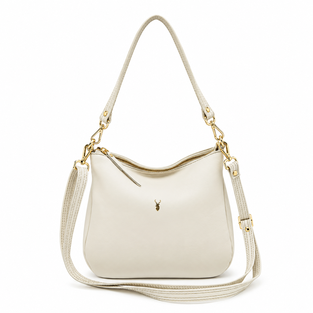 Bolso CUBE Piel Cream