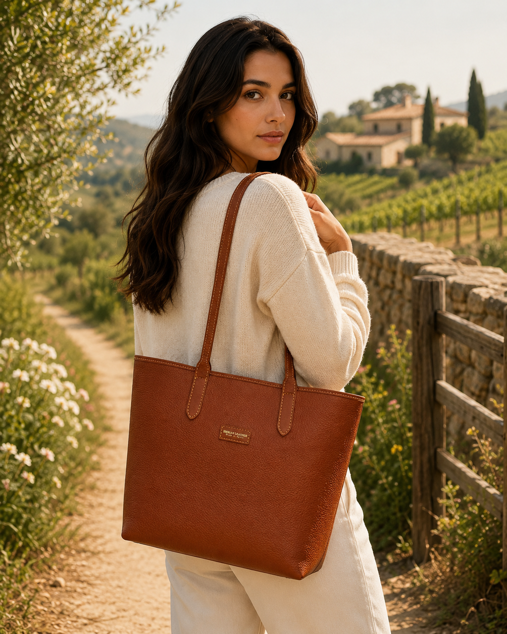 Bolso SHOPPER Piel Cuero