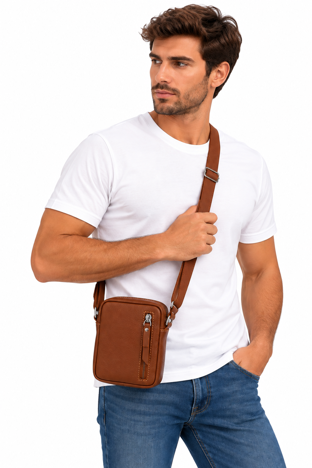 SMALL LEATHER CROSSBODY BAG