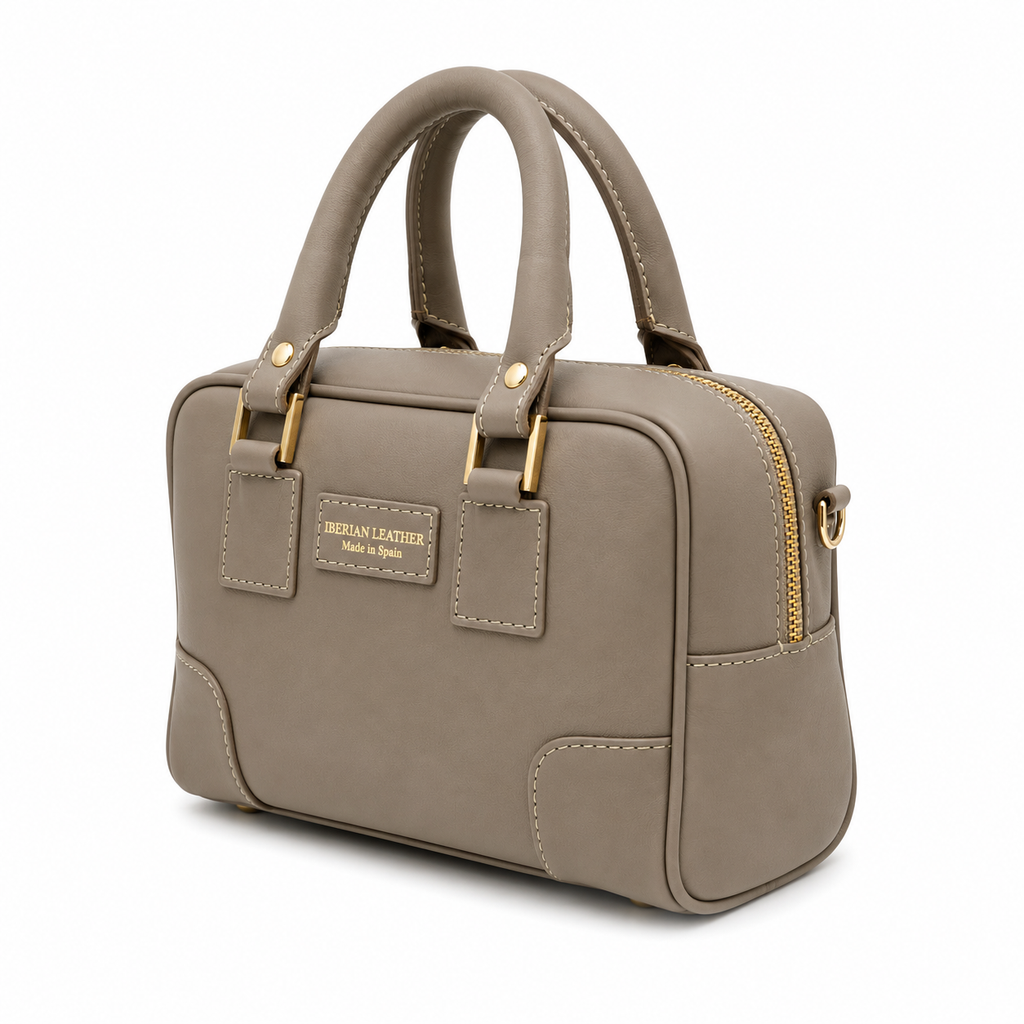 Bolso RORAIMA Piel Taupe