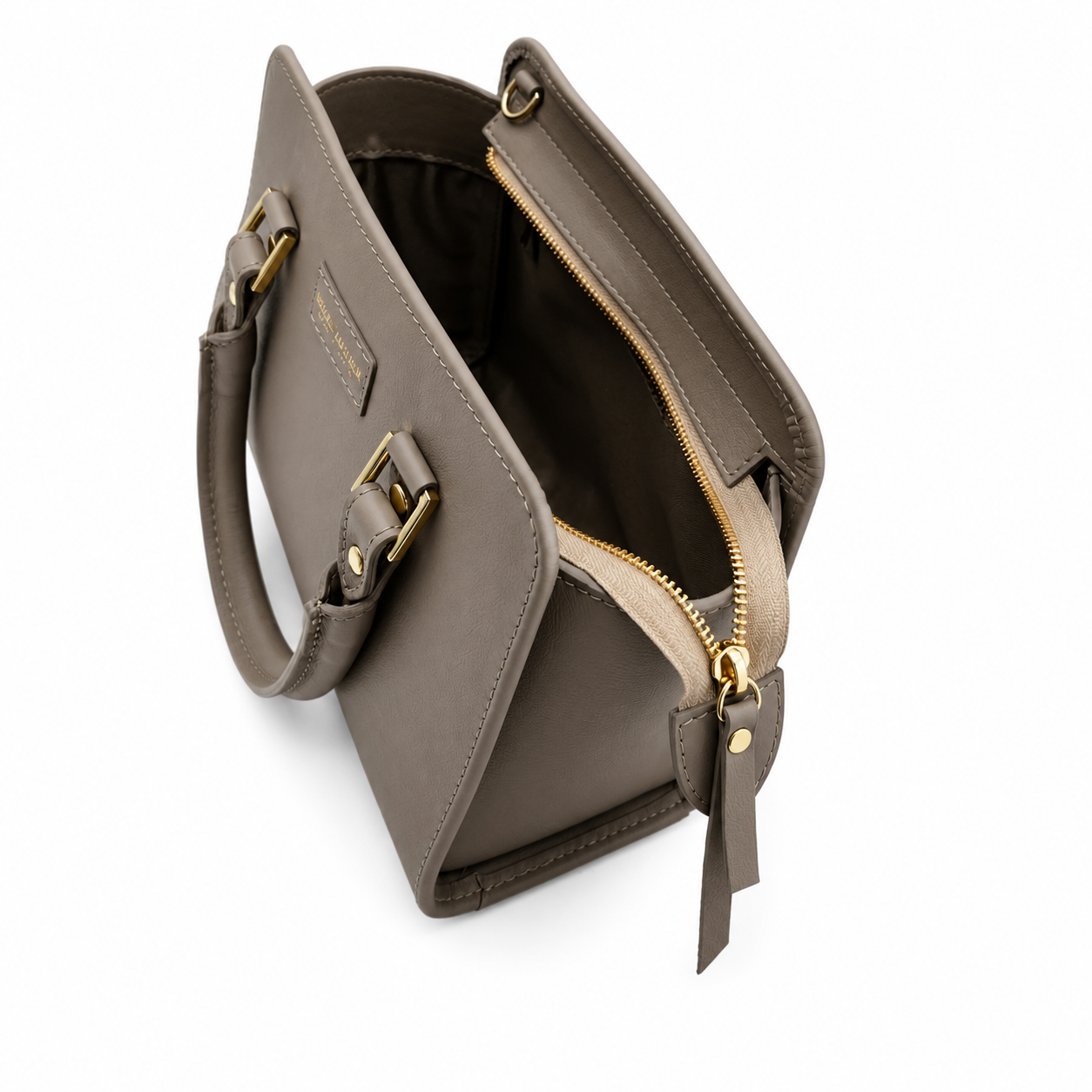 Bolso Classic Mini Piel Taupe