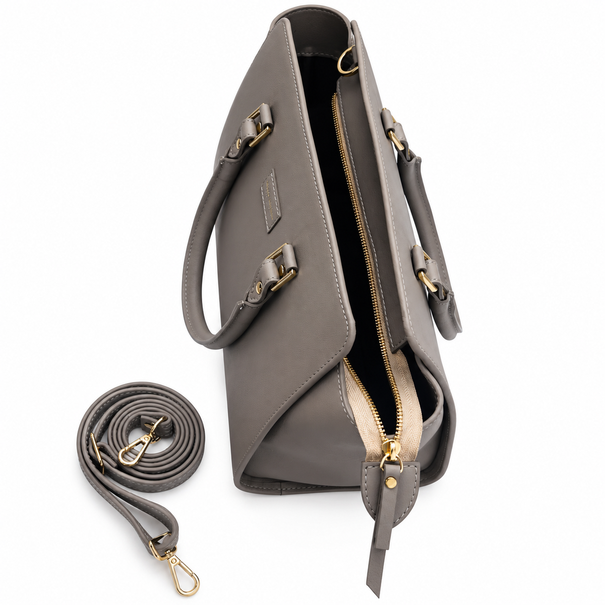 Bolso Classic Way Piel Taupe
