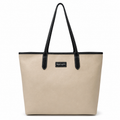 Bolso SHOPPER Piel Black/Cream