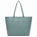 Bolso SHOPPER Piel Verde Soft