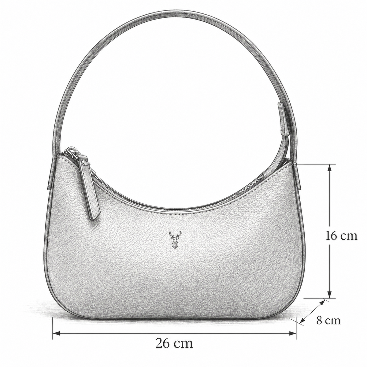 Bolso MOON Piel Negro