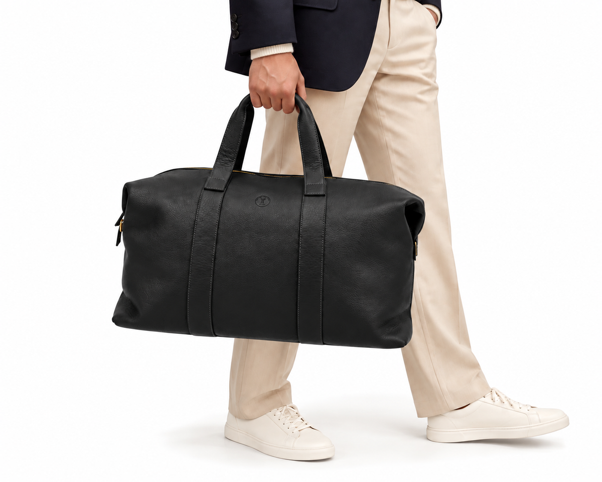 Bolso de Viaje Weekend Piel Black