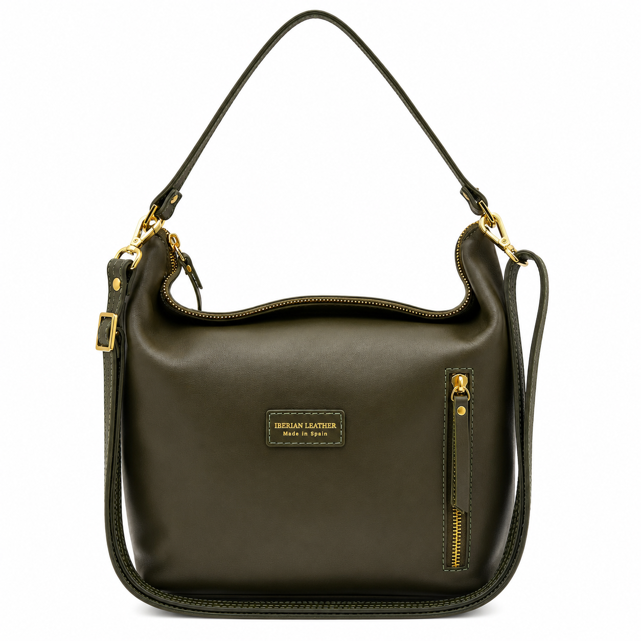 Bolso EASYWAY Piel Verde Military
