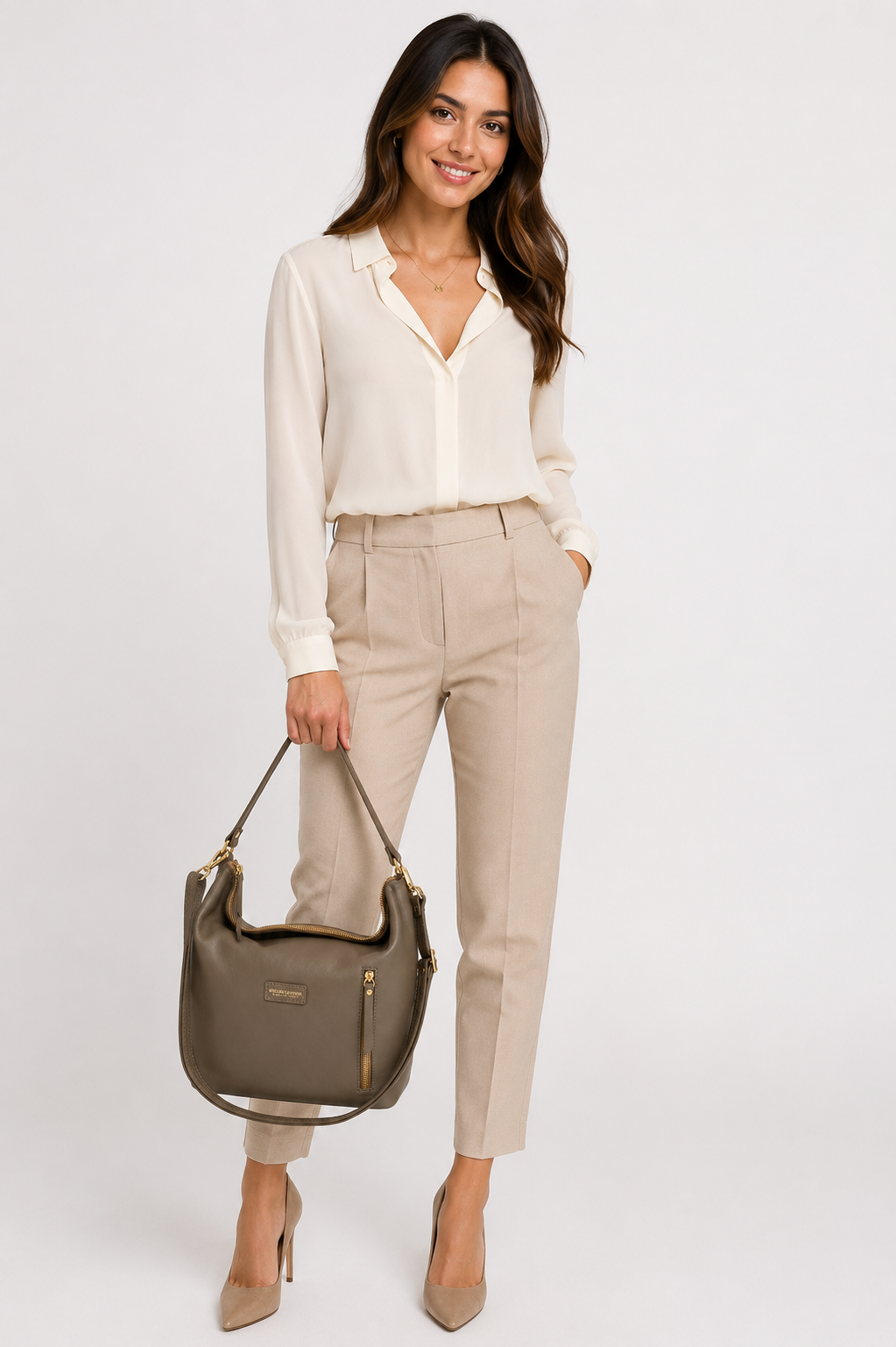 Bolso EASYWAY Piel Taupe