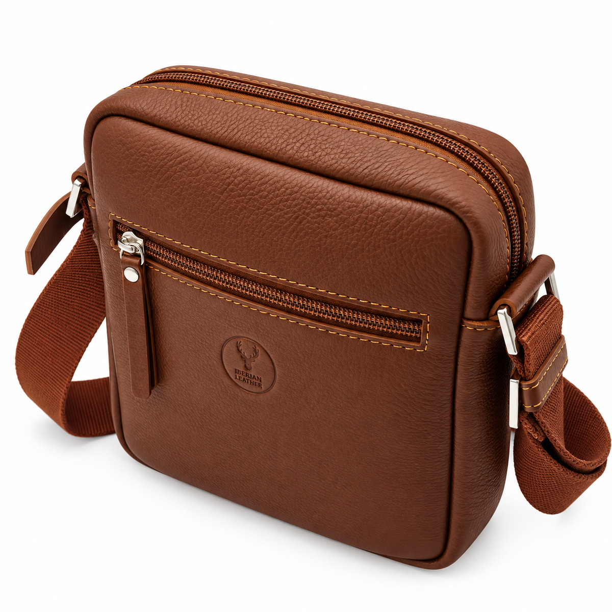 LEATHER CROSSBODY BAG