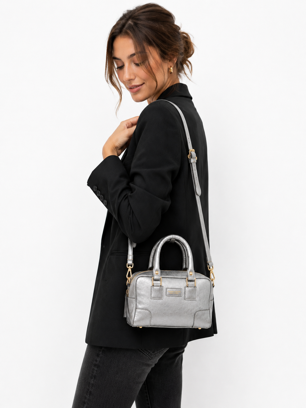 Bolso RORAIMA Piel Plata