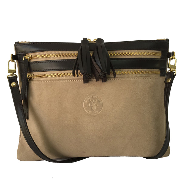 Bolso Freeway Rustica Taupe