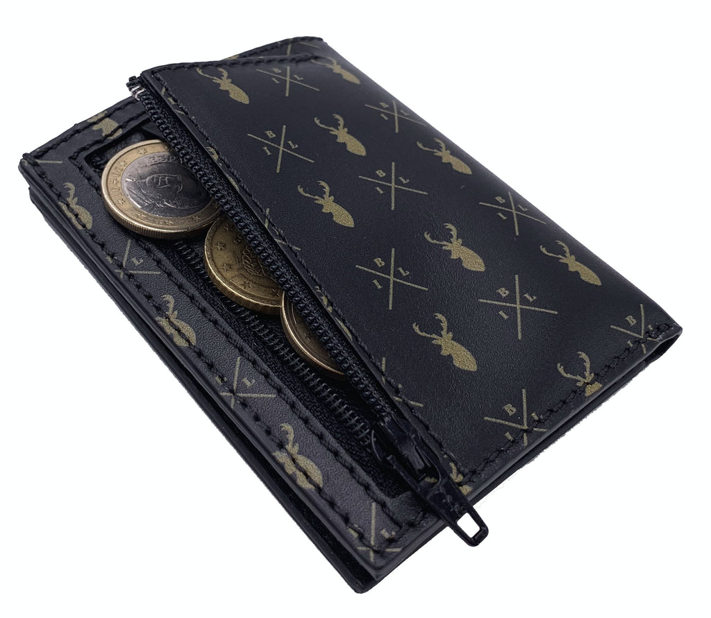 Cartera de piel  Slim Leather Wallet 