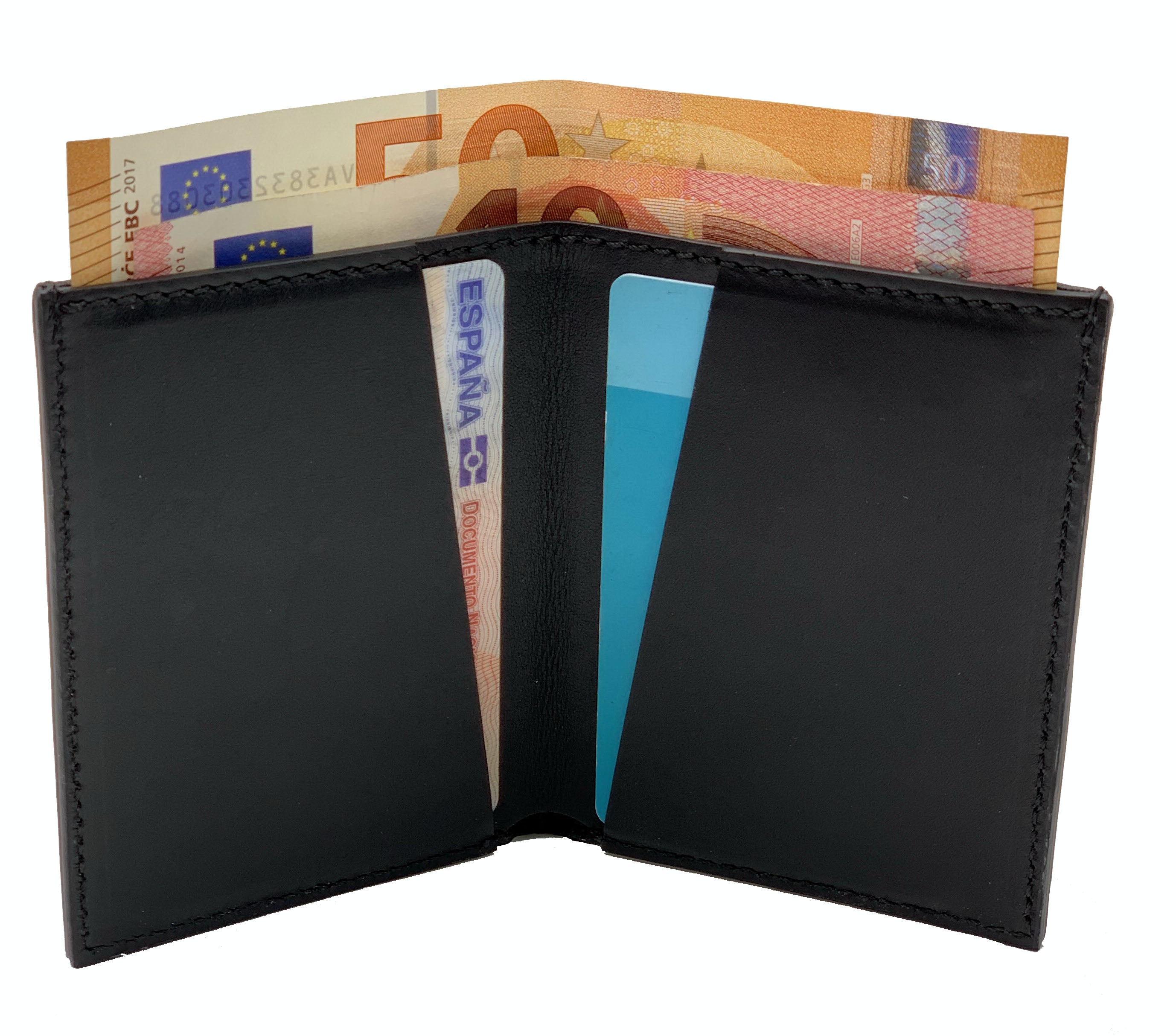 Cartera de piel  Slim Leather Wallet 