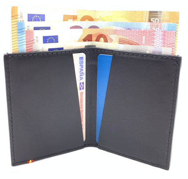 Cartera de piel  Slim Leather Wallet 