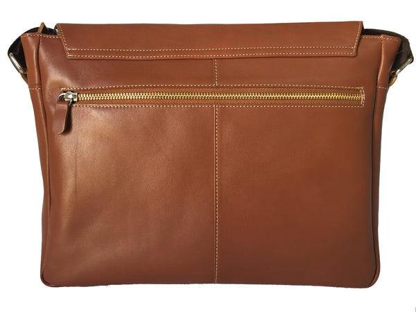 Bolso Messenger Cuero