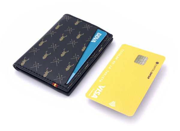 Cartera de piel  Slim Leather Wallet 