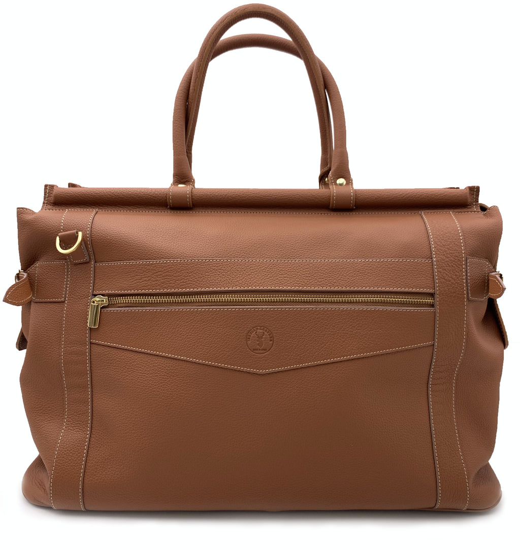 Bolso de viaje en piel perfecto para fin de semana semana.