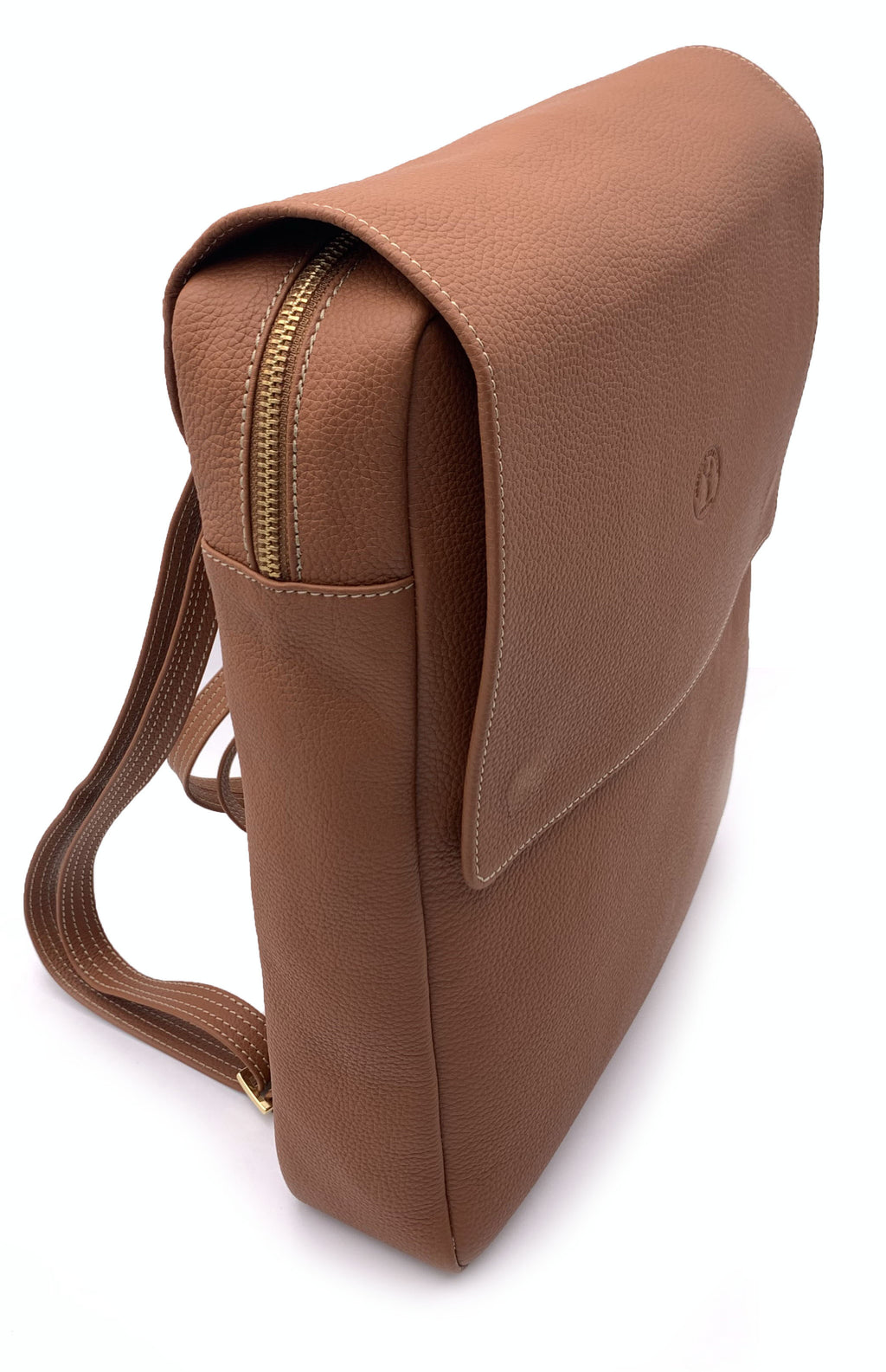 Mochila Slim Classic Cuero