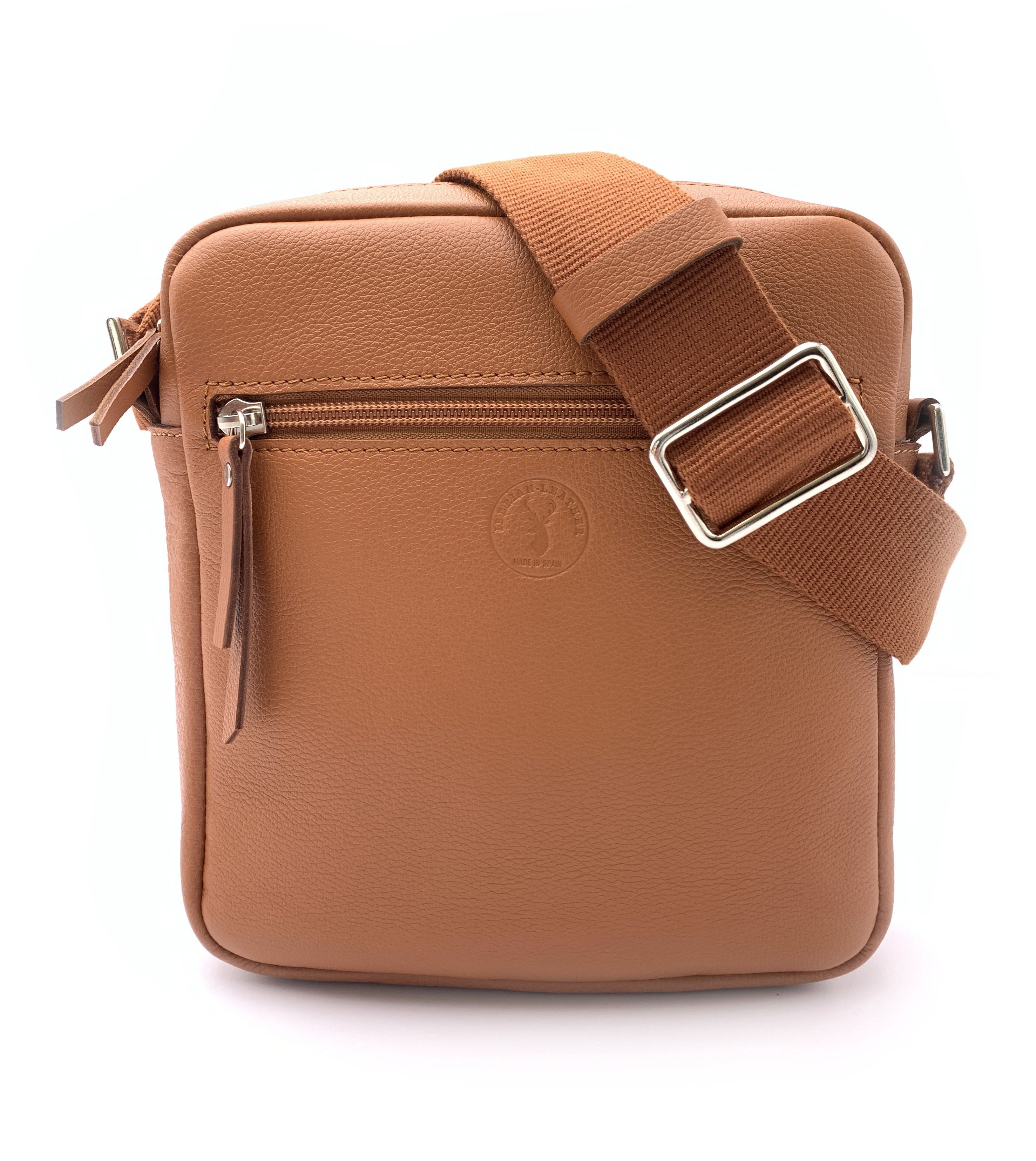 BOLSO BANDOLERA PIEL CUERO