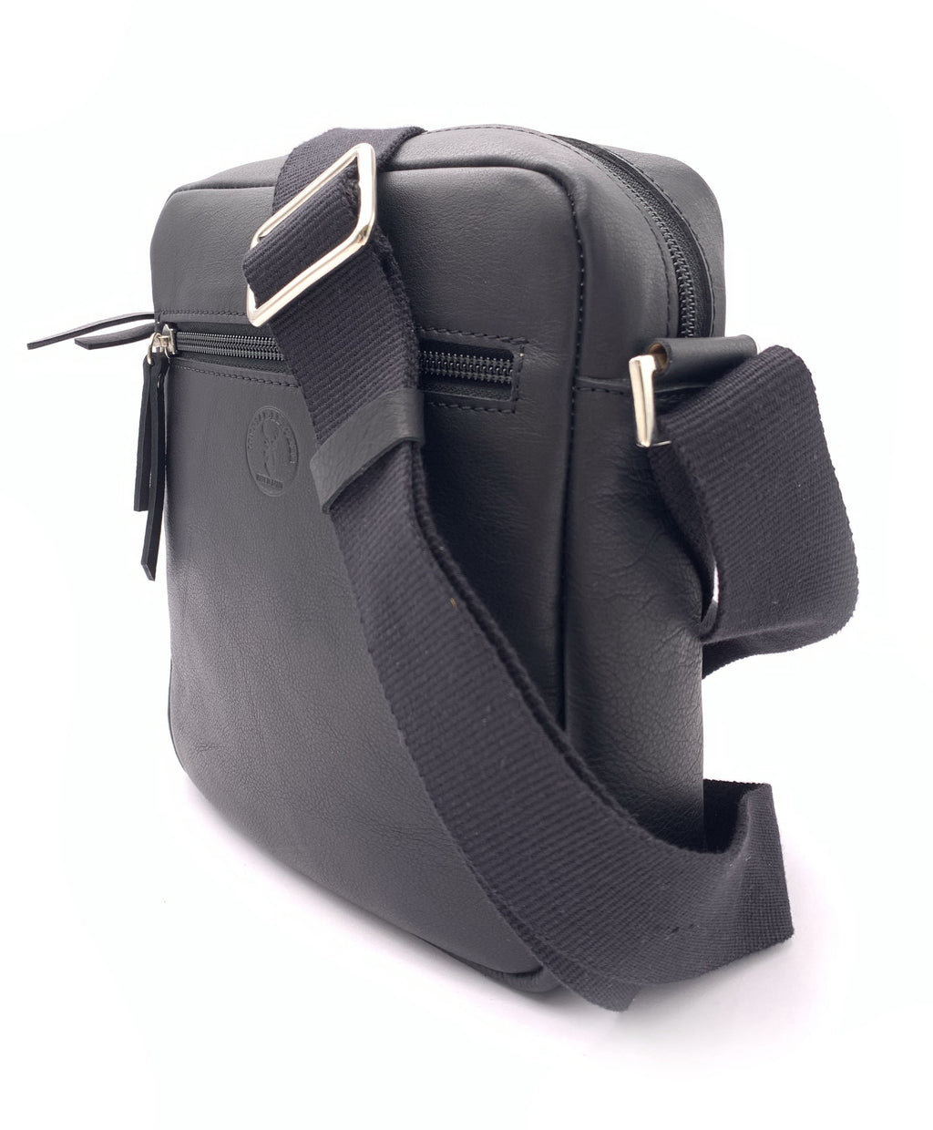BOLSO BANDOLERA PIEL NEGRO