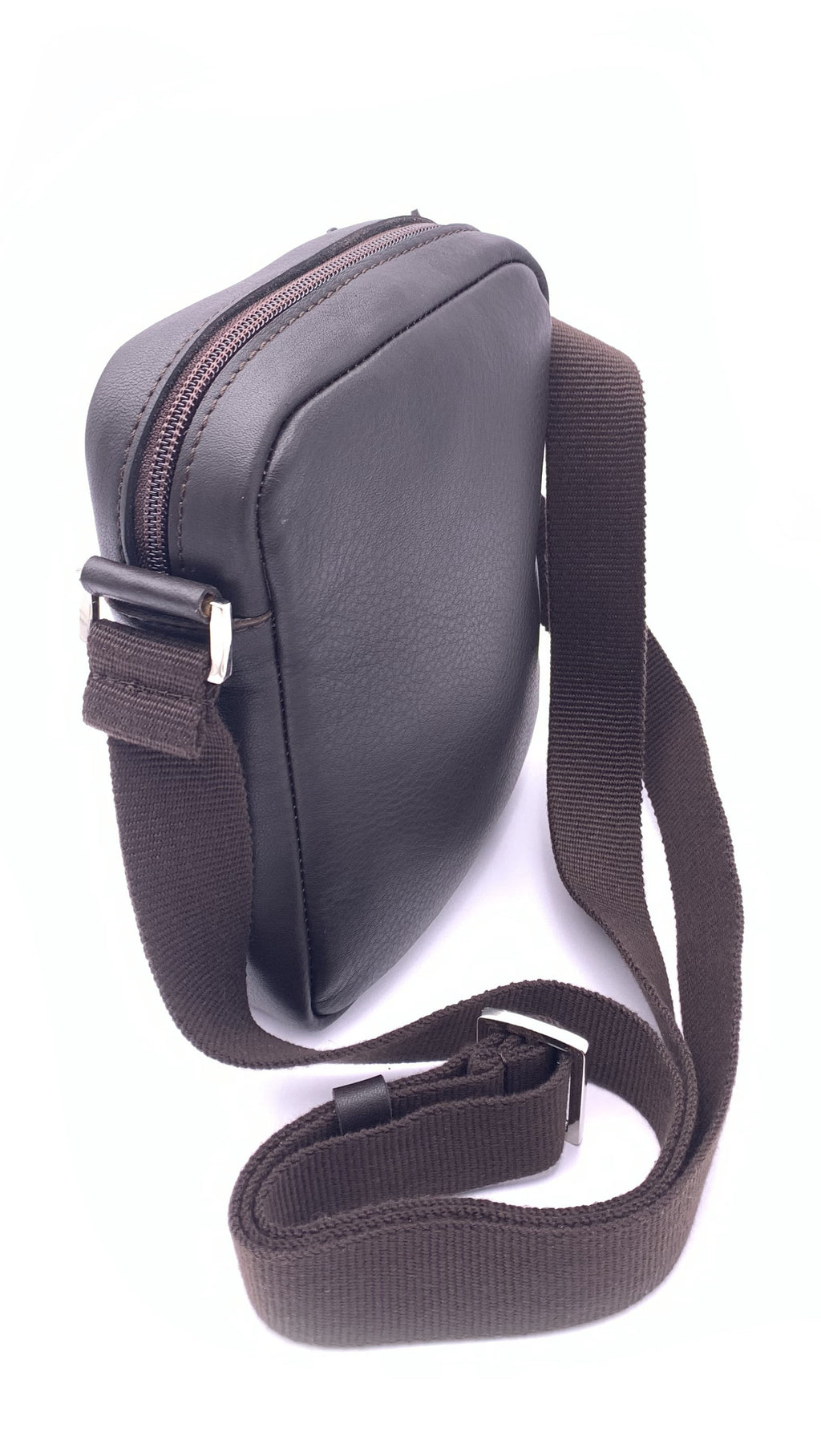 BOLSO BANDOLERA SMALL PIEL MARRON