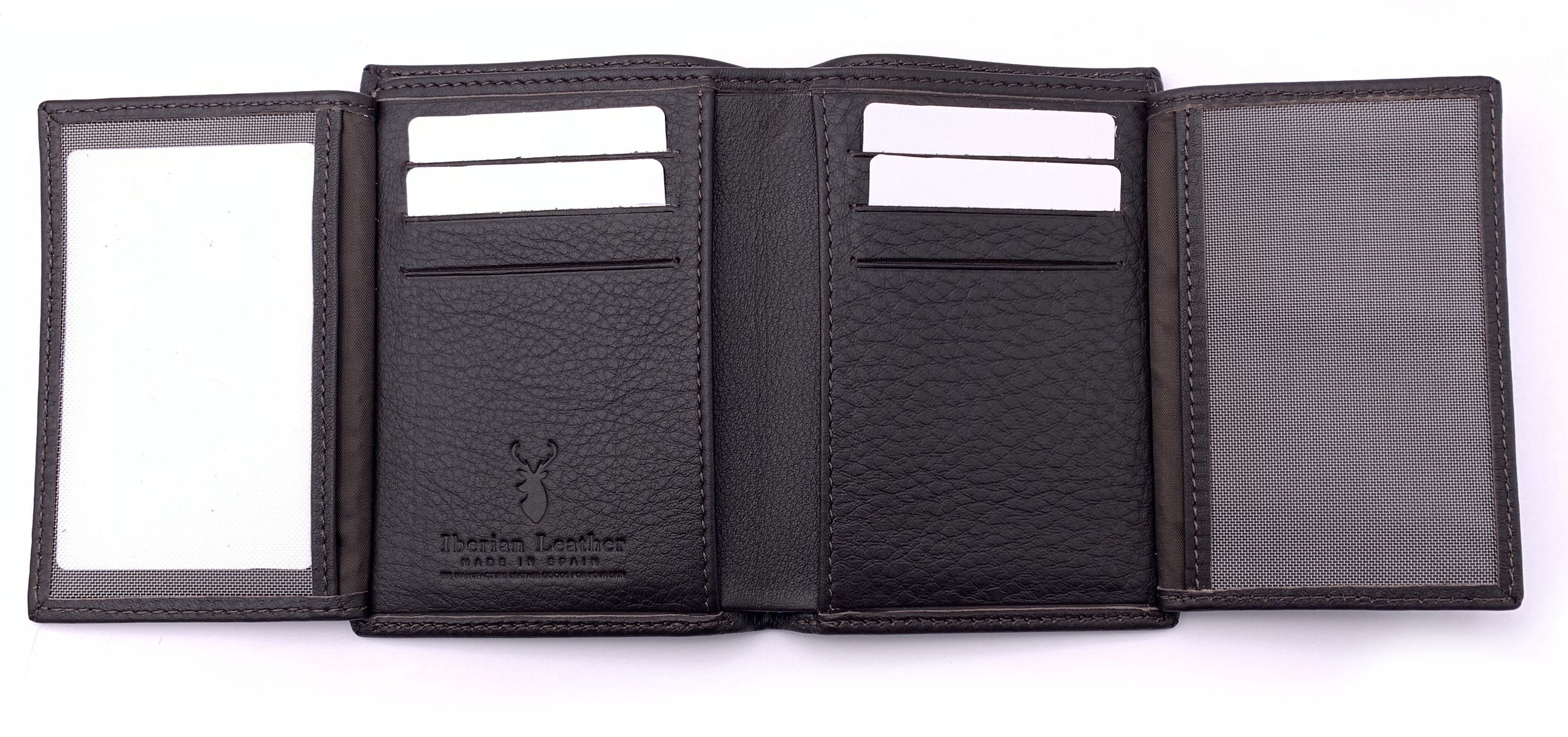 Cartera Clasica Multitarjeta Coffee