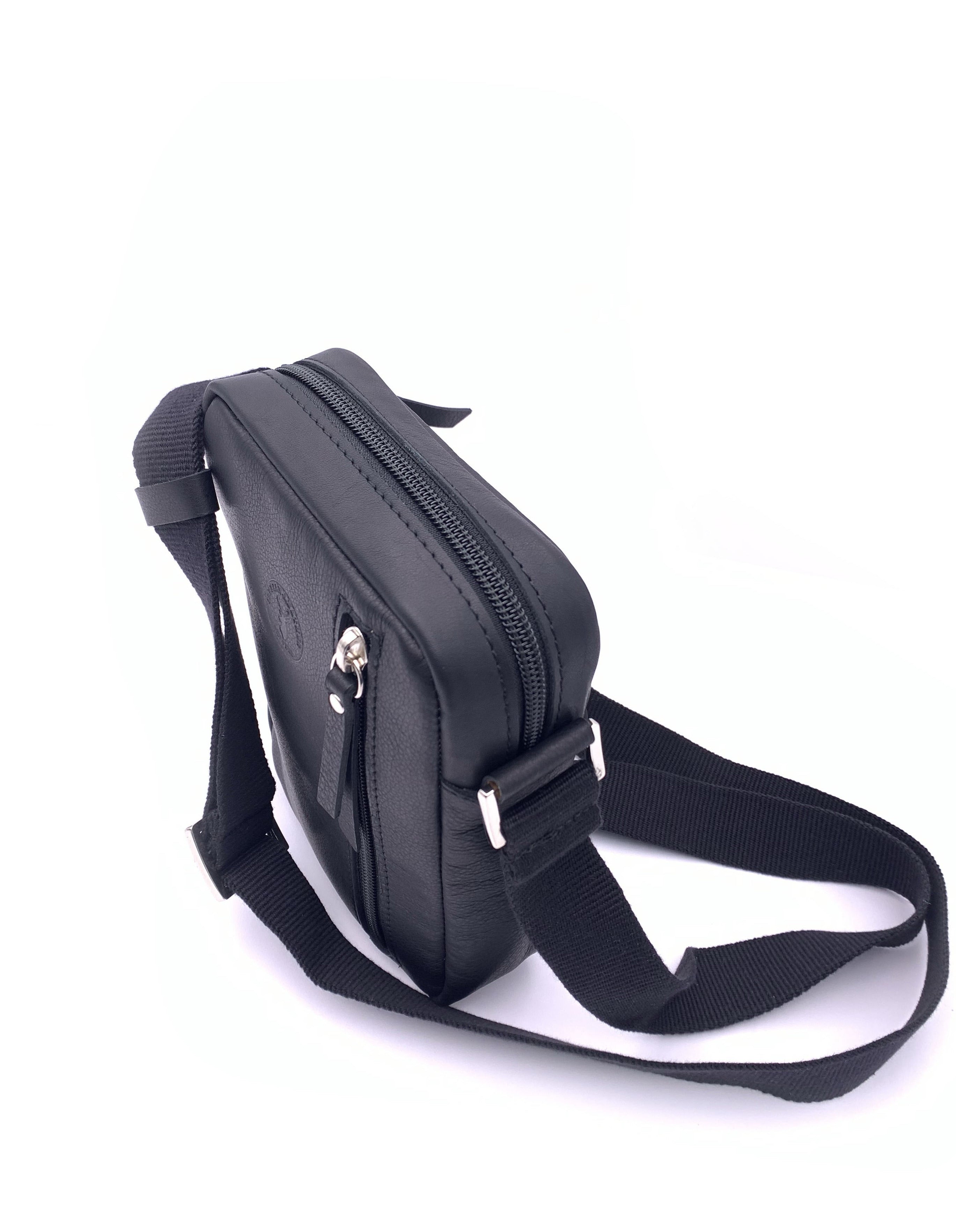BOLSO BANDOLERA SMALL PIEL NEGRO