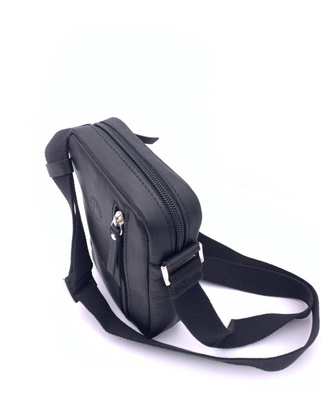 BOLSO BANDOLERA SMALL PIEL NEGRO