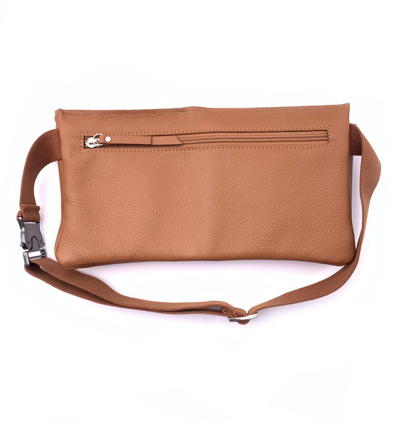BOLSO RIÑONERA CUERO