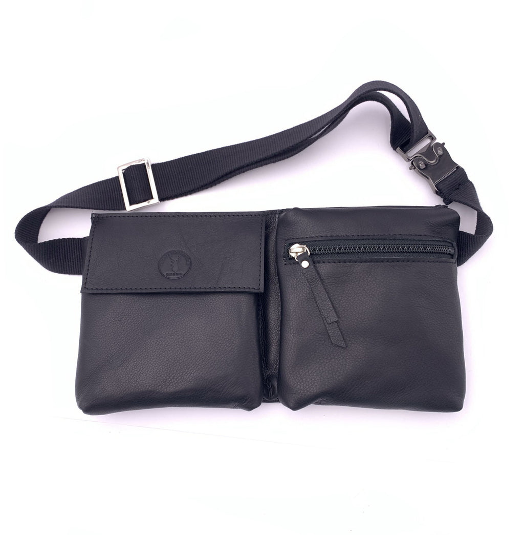 BOLSO RIÑONERA NEGRO