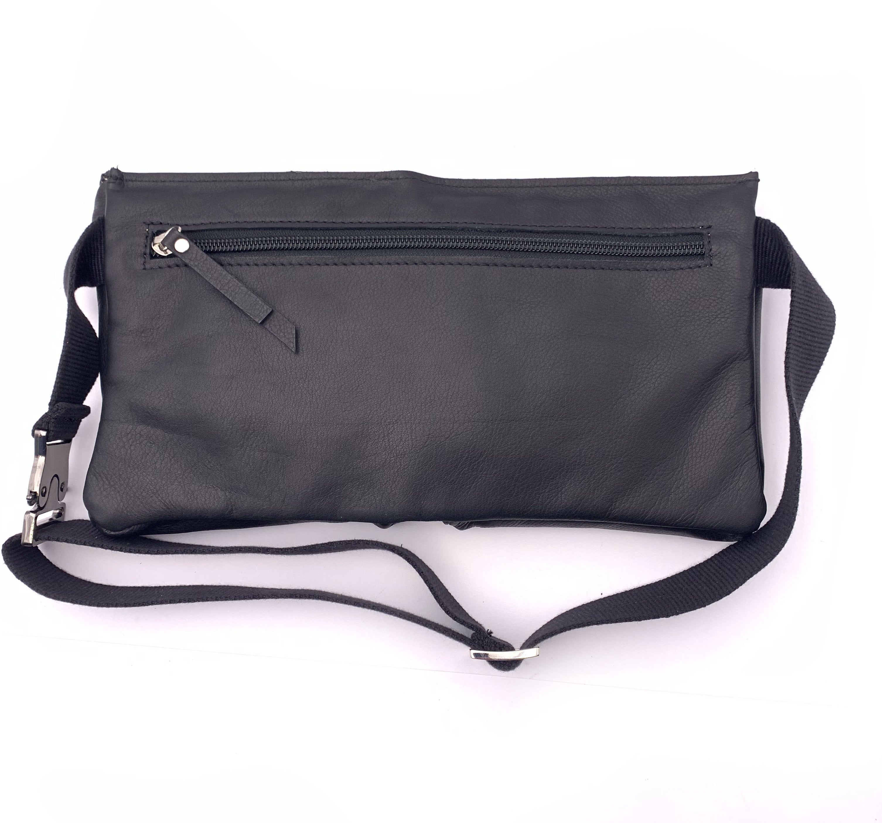 BOLSO RIÑONERA NEGRO