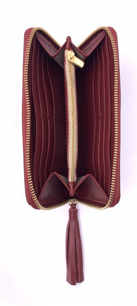 Classic Wallet Burdeos